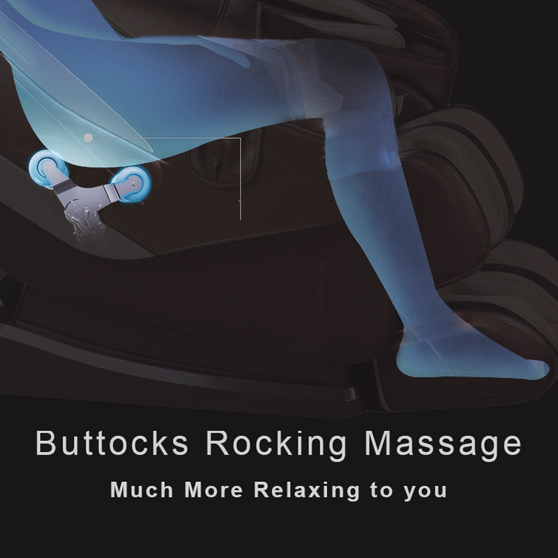Cadeira de massagem relaxante de balanço de nádegas