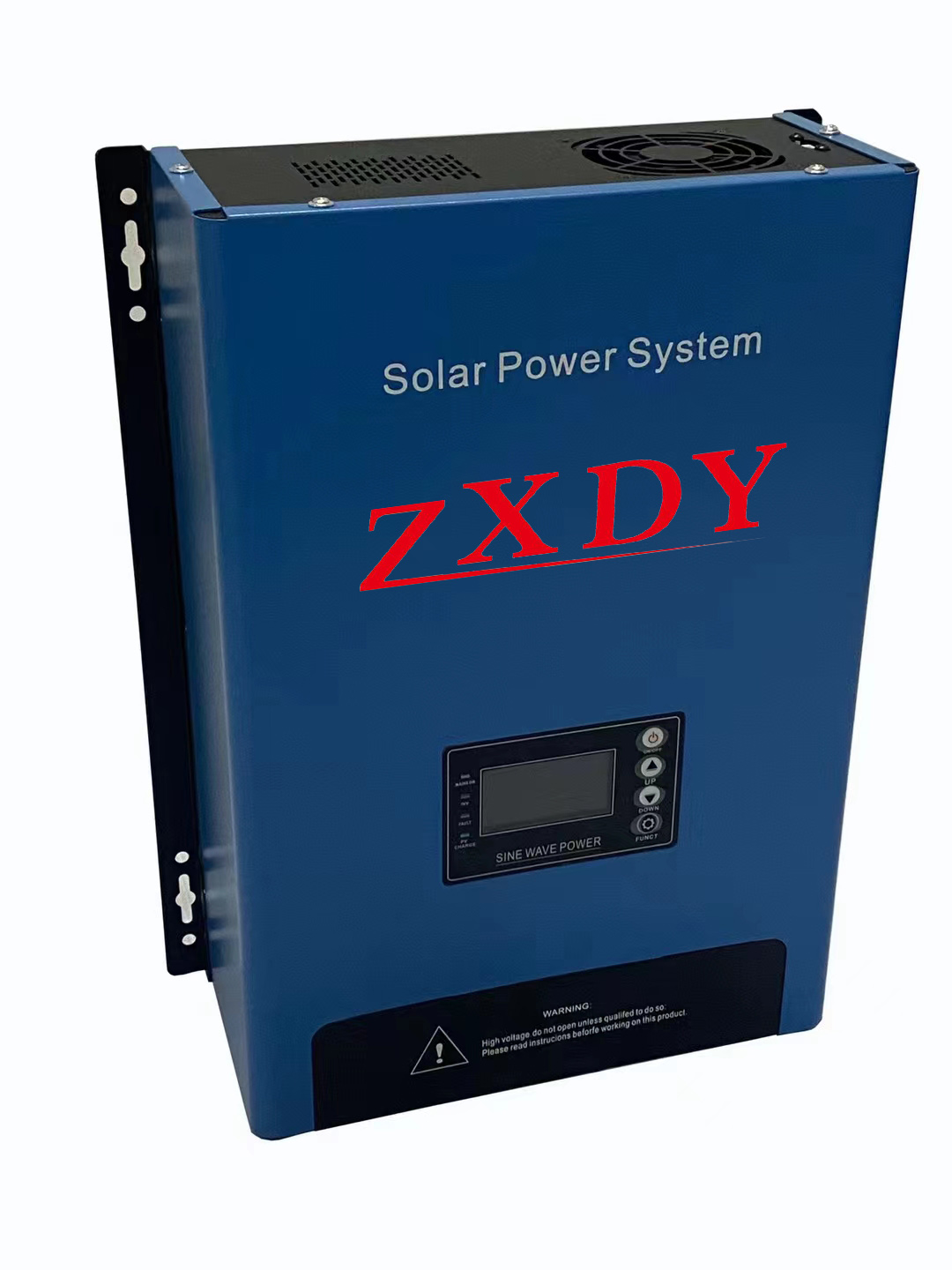Sistema solar de energia doméstica montagem no solo inversor solar 5kw 5kwh com bateria lifepo4 conjunto completo tudo-em-um
